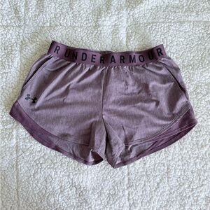 Under Armour Women's Mauve Athletic Shorts